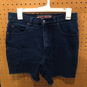 Zana Di Vintage Dark Blue Jean Shorts